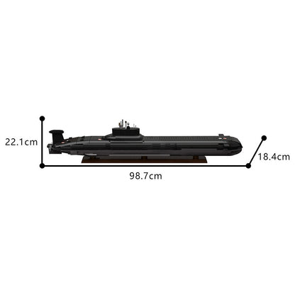 The Red October Strategic Ballistic Missile Submarine MOC Building Kit - 4