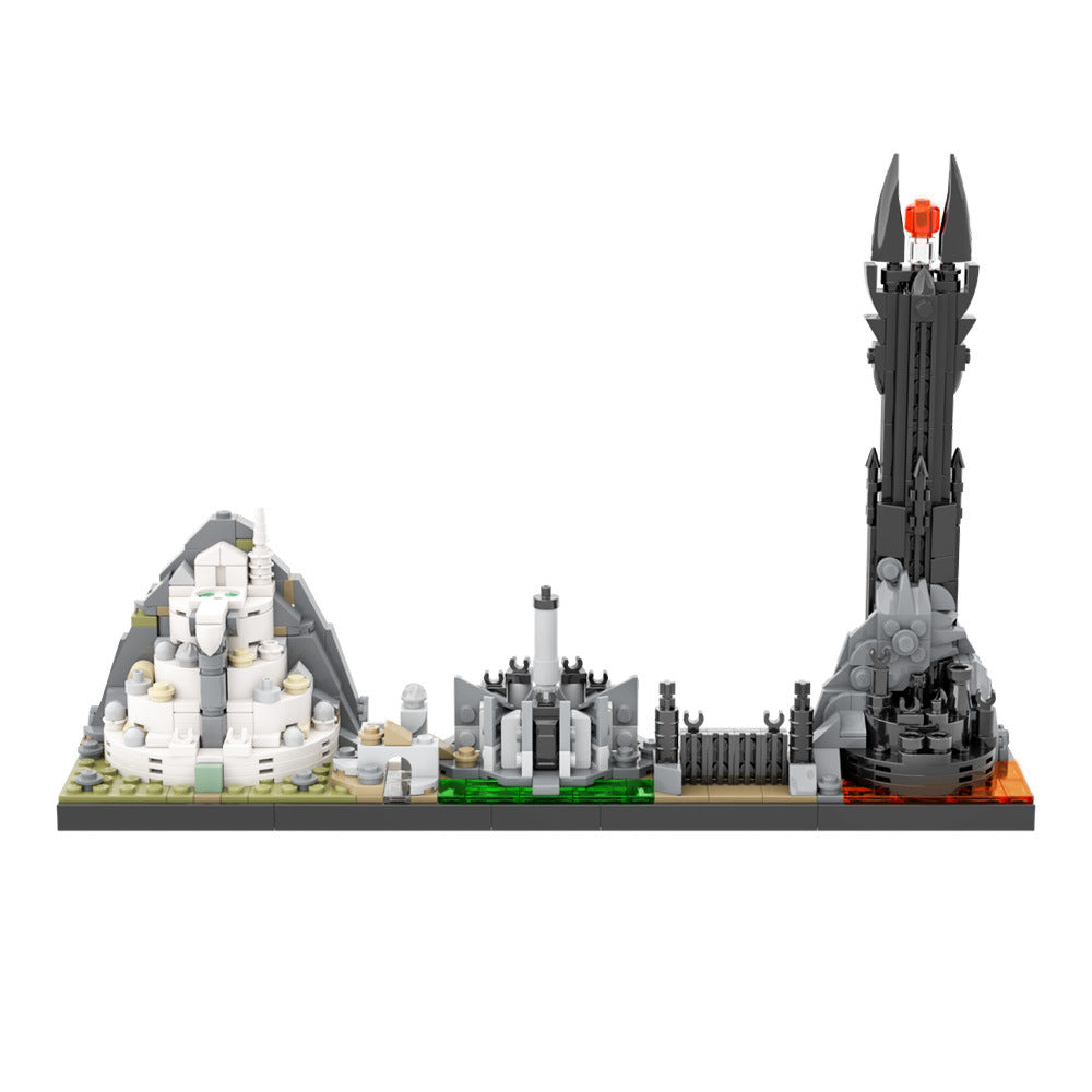 the return of the king skyline (lite) building set | lotr | moc-76149 - 1