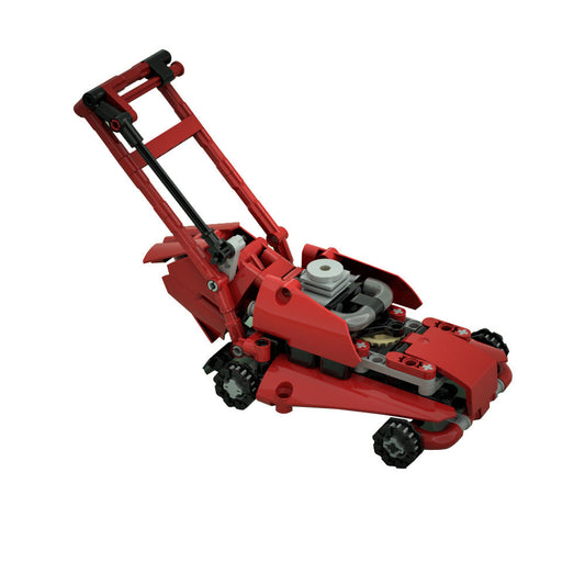 the Rich Kid Lawn Mower Building Kit | LEGO-Compatible MOC - 1