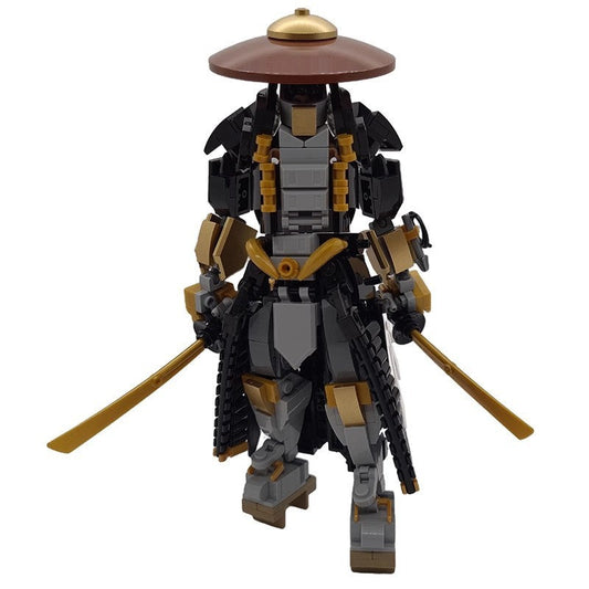 The Ronin Noir Samurai Building Kit | LEGO-Compatible MOC - 1
