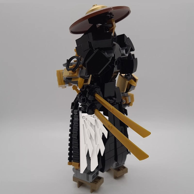 The Ronin Noir Samurai Building Kit | LEGO-Compatible MOC - 3