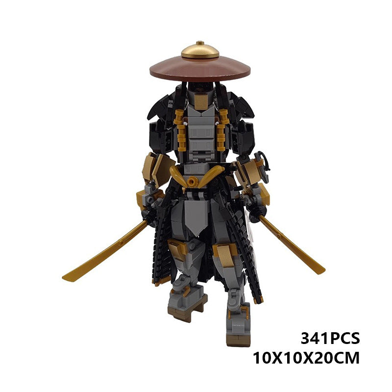 The Ronin Noir Samurai Building Kit | LEGO-Compatible MOC - 4