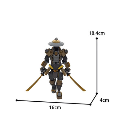 The Ronin Samurai Building Kit | LEGO-Compatible MOC - 5