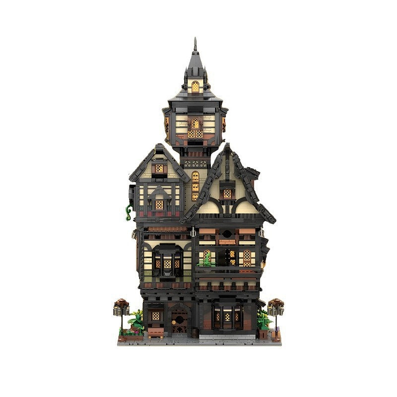 The Sage's Towerhouse MOC Medieval Modular Building Kit | Fantasy Tower - 3