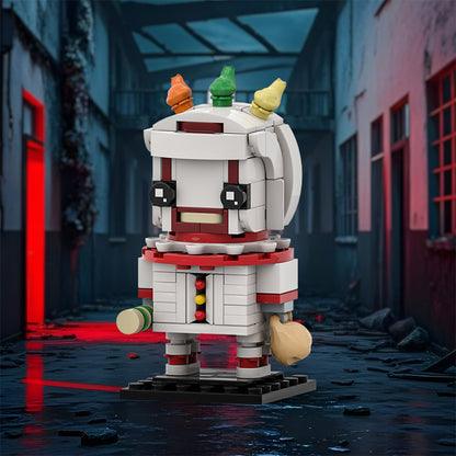 The Silent Horror Clown Brickheadz Building Kit 2