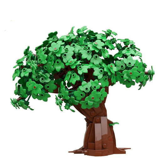 The Small Leafy Tree Building Kit | LEGO-Compatible MOC - 1