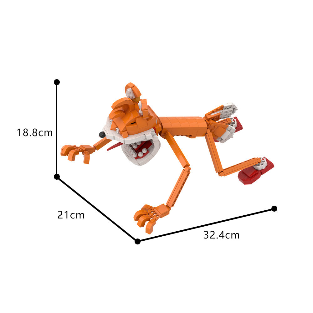 the sonic tapes moc building set | lego compatible - 6