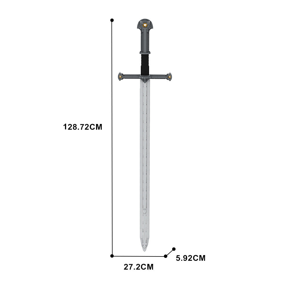 the sword of the king building set | lotr | moc-140605 - 4