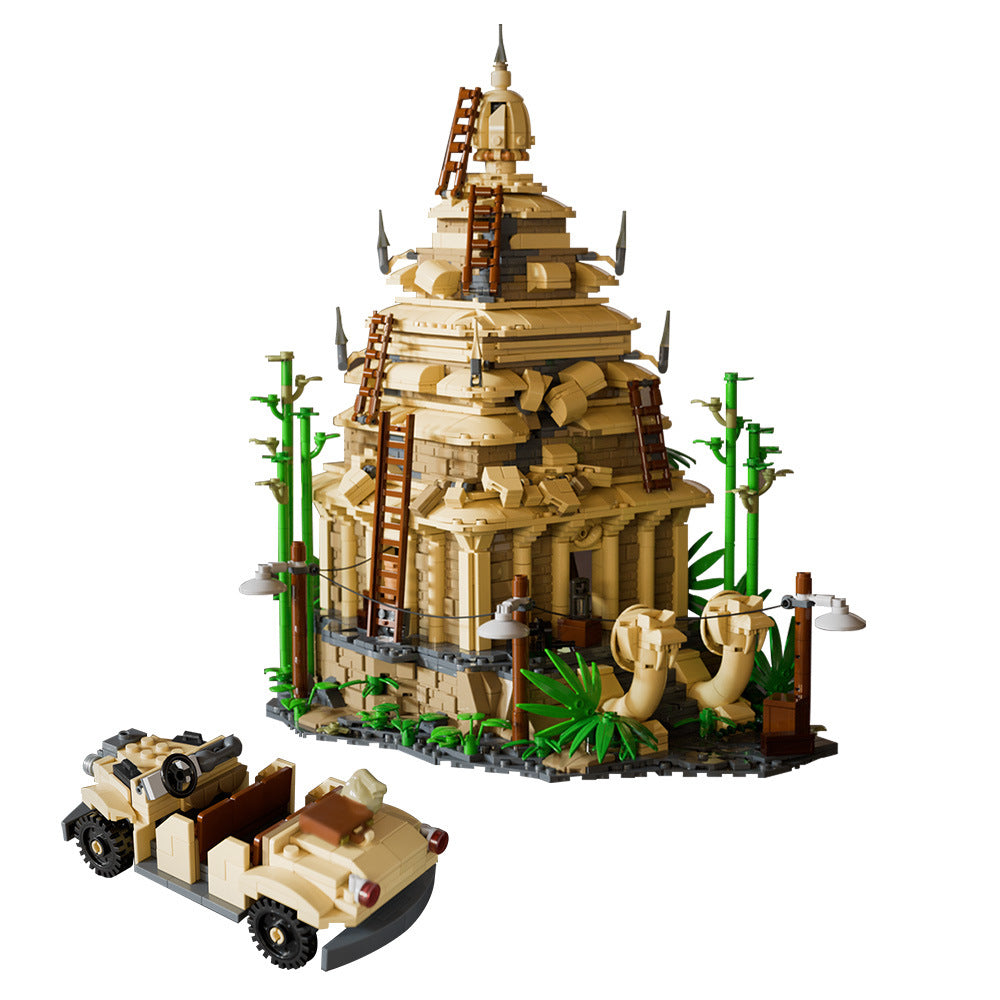 the temple of the forbidden eye building set | indiana jones | moc-209297 - 2