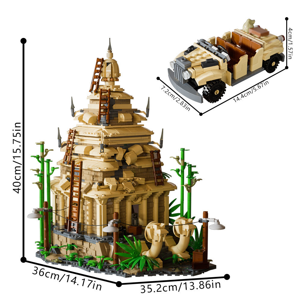 the temple of the forbidden eye building set | indiana jones | moc-209297 - 6
