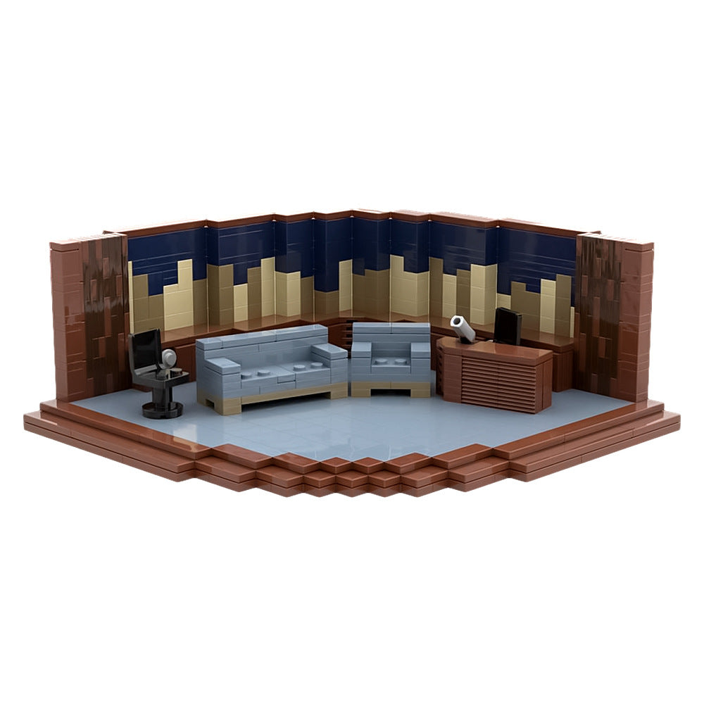 the tonight show scene building set | lego compatible - 2