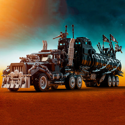 the war rig modified truck building set | mad max | moc-18143 - 1