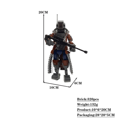 the wasteland ranger building set | moc-103508 - 4