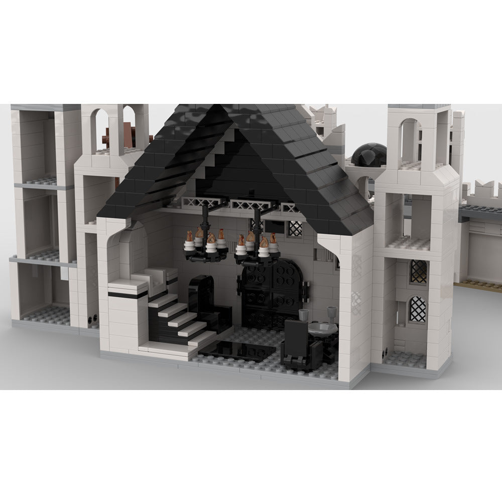 the white city of gondor building set | lotr | moc-122301 - 2