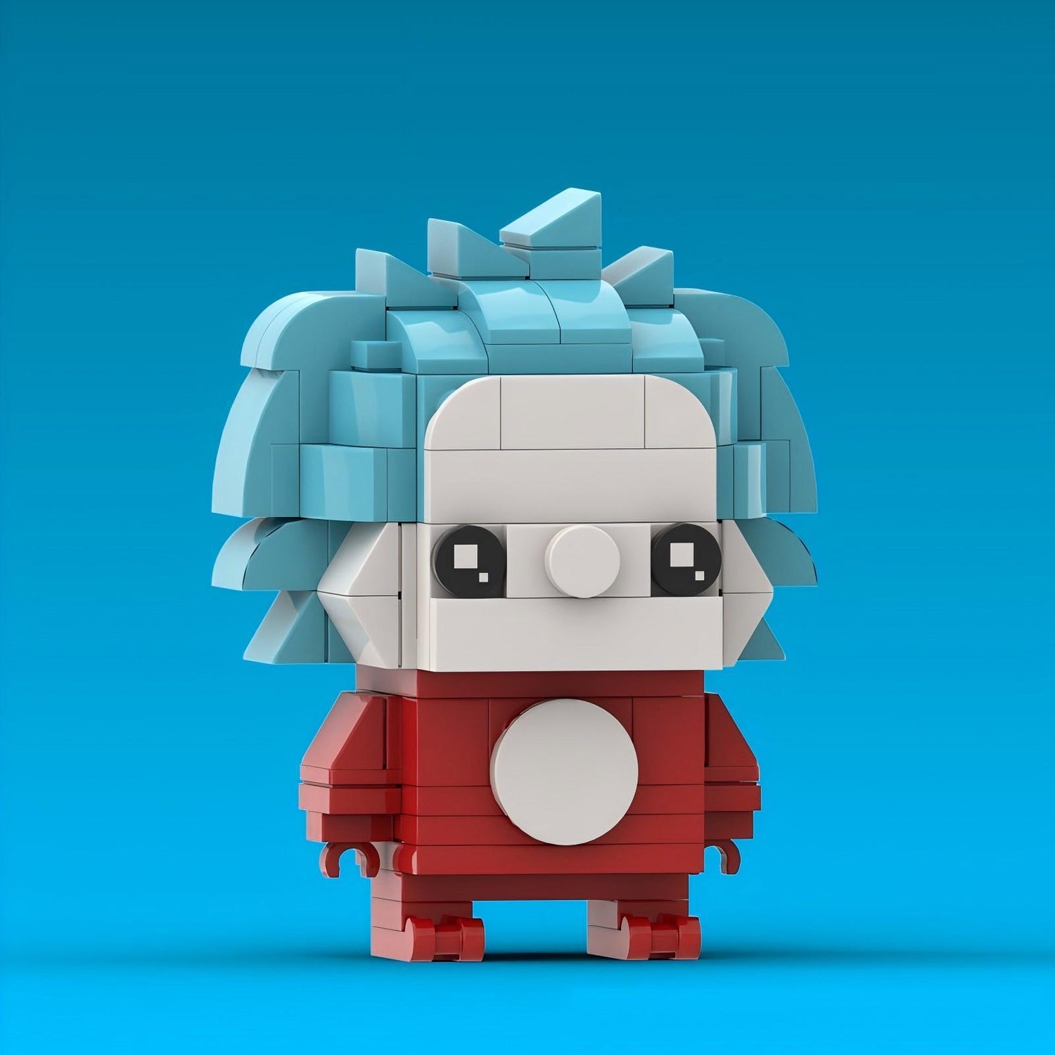 thing one / thing two brickheadz building kit | dr. seuss | moc-176576 - 3