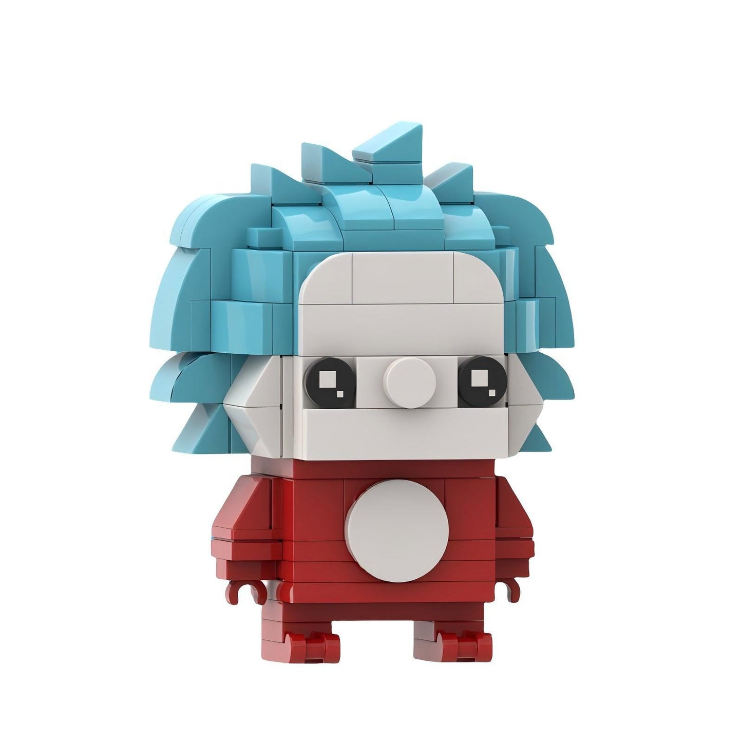 thing one / thing two brickheadz building kit | dr. seuss | moc-176576 - 4