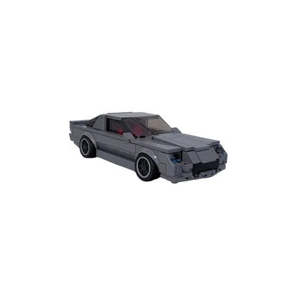 Third-Gen 8-Wide American Muscle Coupe MOC Building Kit - 1