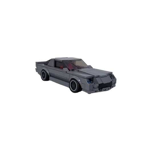 Third-Gen 8-Wide American Muscle Coupe MOC Building Kit - 1