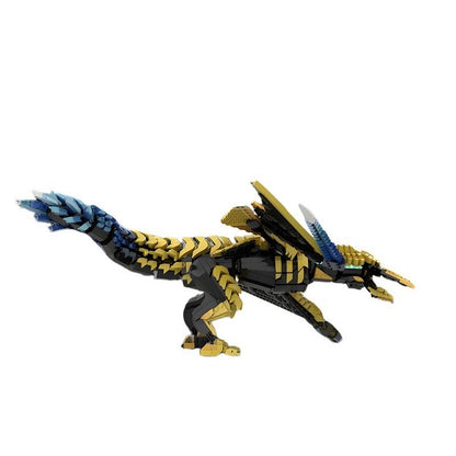 Thunder-Armored Beast MOC Building Kit | Fantasy Creature Model - 2