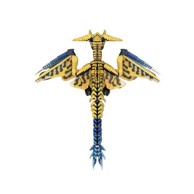 Thunder-Armored Beast MOC Building Kit | Fantasy Creature Model - 5