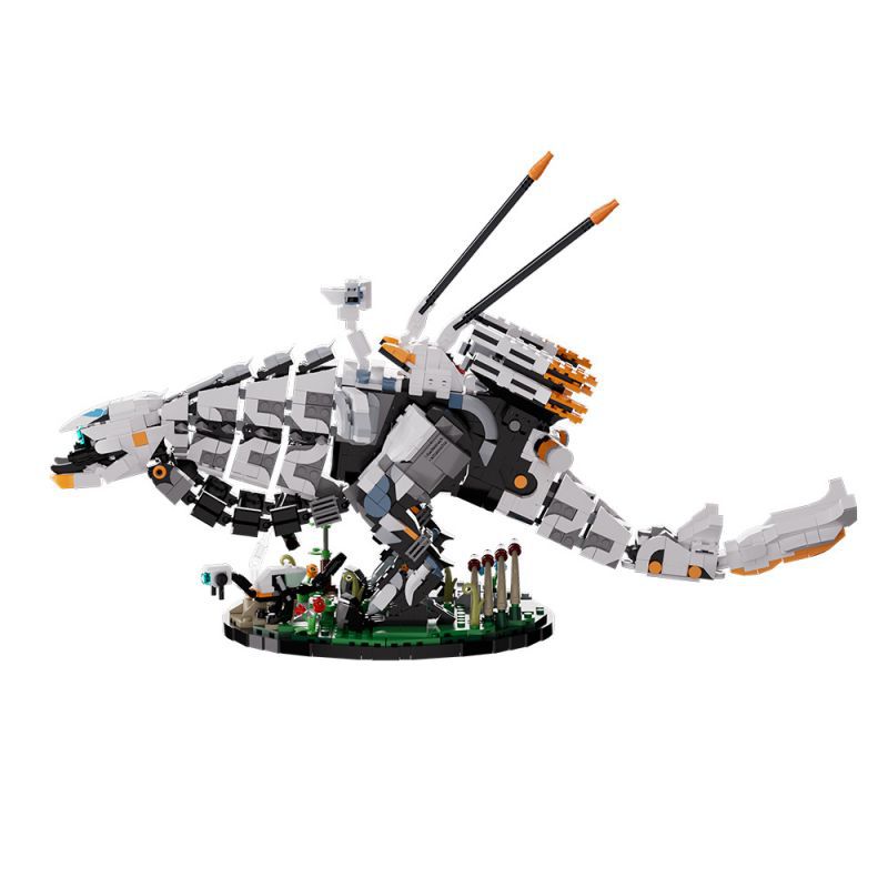 thunderjaw building set | horizon zero dawn | lego compatible - 3