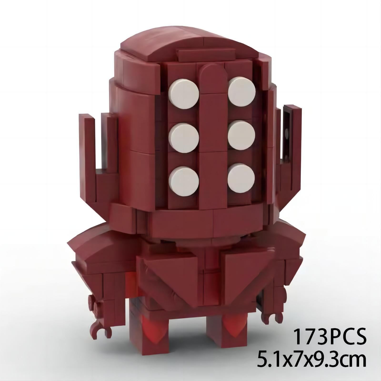 tiamut celestial brickheadz moc set | lego-compatible eternals toy - 1