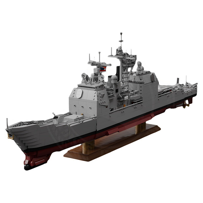 Ticonderoga Class Cruiser MOC Military Ship Building Kit | Warship Model - 2