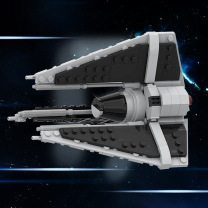 tie phantom midi-scale building set | star wars | moc-140080 - 1