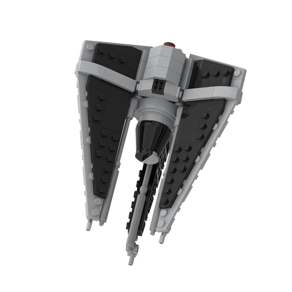 tie phantom midi-scale building set | star wars | moc-140080 - 3