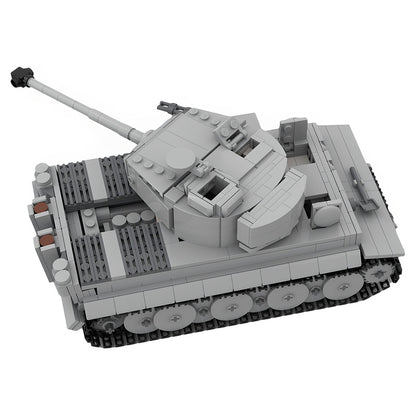 Tiger 1 WWII Heavy Tank MOC Building Kit – Three Liveries - 6