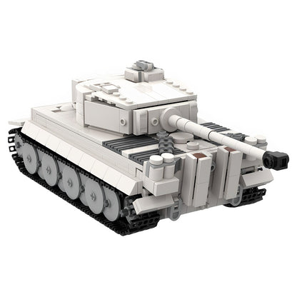 Tiger 1 WWII Heavy Tank MOC Building Kit – Three Liveries - 8