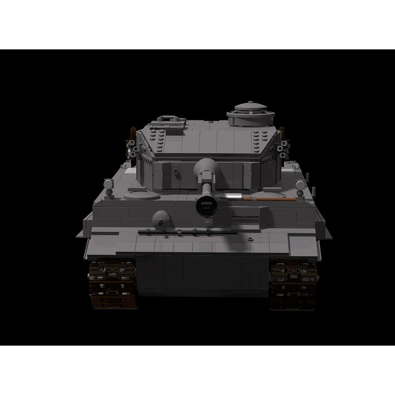 Tiger I WWII Heavy Tank MOC Building Kit - 4