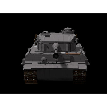 Tiger I WWII Heavy Tank MOC Building Kit - 4