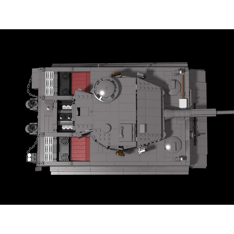 Tiger I WWII Heavy Tank MOC Building Kit - 5