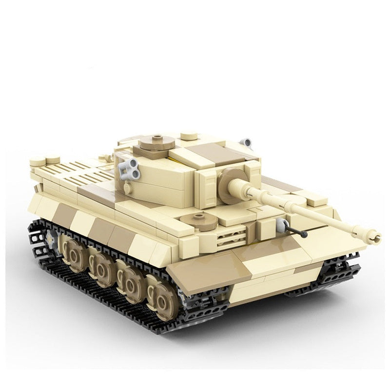 Tiger Tank MOC Building Kit | 1:42 Scale WWII Military Model - 5