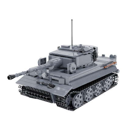 Tiger Tank MOC Building Kit | WWII Heavy Armor Model - 1