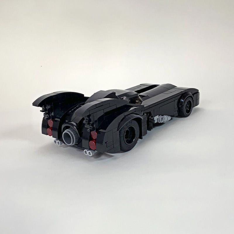 tim burton's batmobile building set | moc-148327 - 4