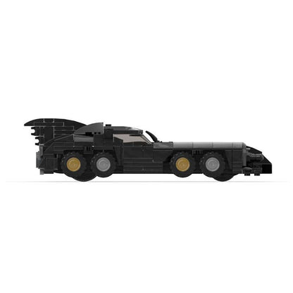 tim burton's batmobile building set | moc-148327 - 5