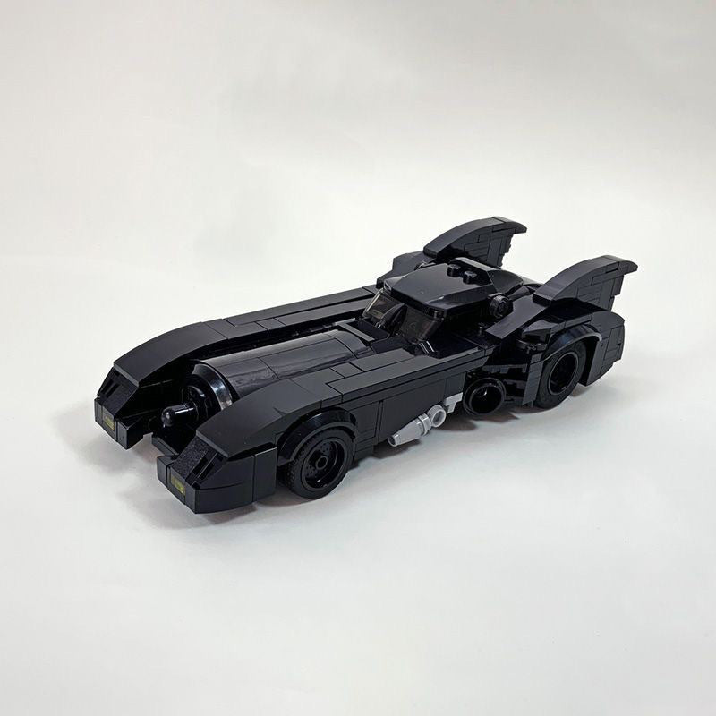 tim burton's batmobile building set | moc-148327 - 6