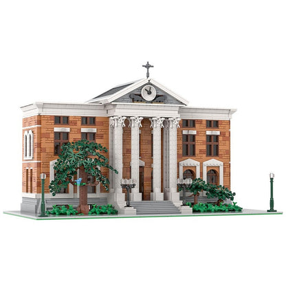 Time Travel Clock Tower Modular Building Kit | LEGO-Compatible MOC - 1