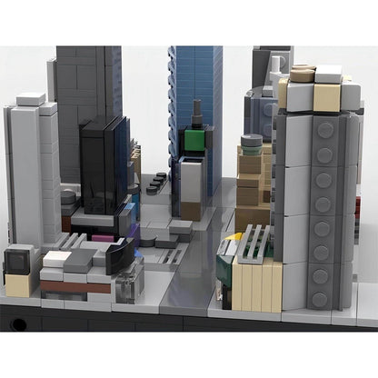 Times Square NYC City Skyline Building Kit | Compatible MOC - 2