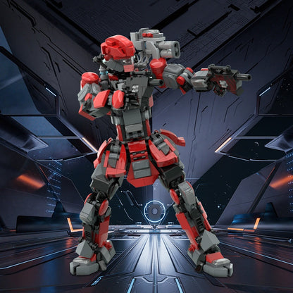 Titania Mecha MOC Building Kit | Futuristic Robot Figure Model - 3