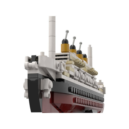 Titanic Mini Ocean Liner MOC Building Kit | Historical Ship Display Model - 3