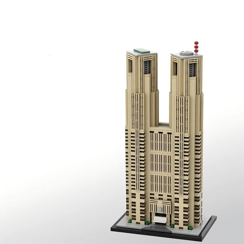 Tokyo Metropolitan Government Building MOC | Modern City Landmark Model - 1