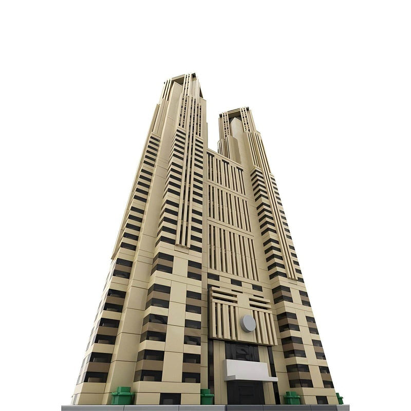 Tokyo Metropolitan Government Building MOC | Modern City Landmark Model - 3