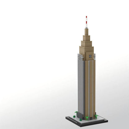 Tokyo Yoyogi Clock Tower MOC Skyscraper Building Kit | Urban Architecture Model - 3