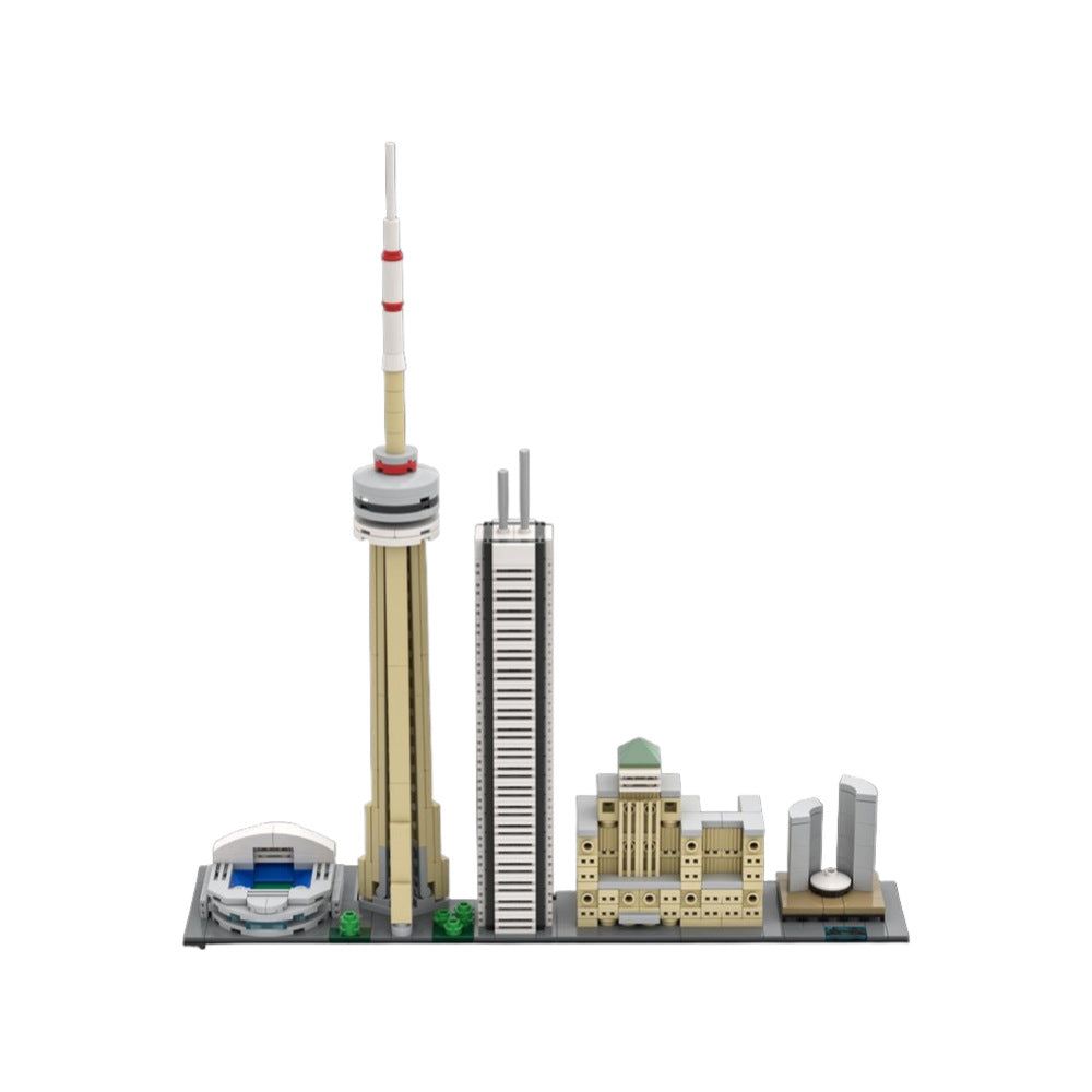toronto city skyline building set | moc-156914 | moc-71721 - 1