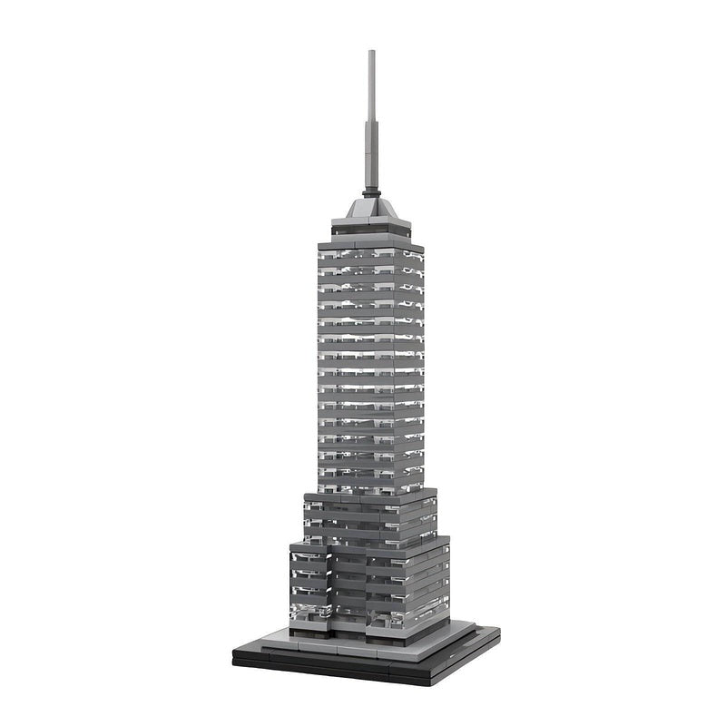 Torre Latinoamericana Mexico Skyscraper Building Kit | LEGO-Compatible MOC - 2