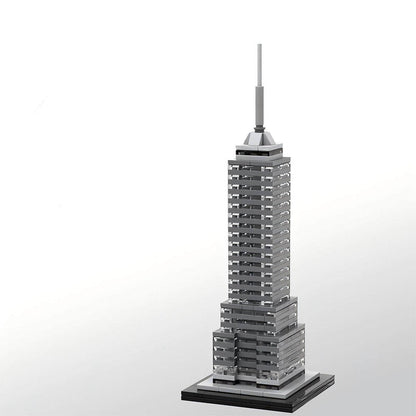 Torre Latinoamericana Mexico Skyscraper Building Kit | LEGO-Compatible MOC - 3