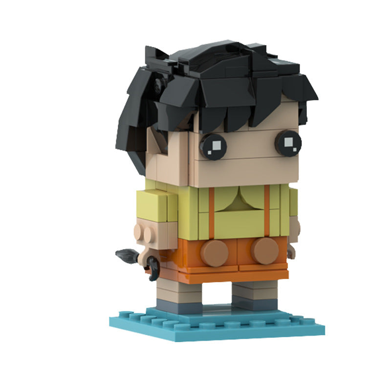 totoro, satsuki & mei - studio ghibli brickheadz | moc-123532 - 2